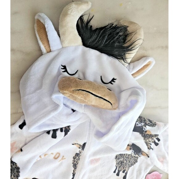 New Holiday Time Women's Cowgirl Sleepwear with Hood and Bell, NWT - Picture 2 of 15